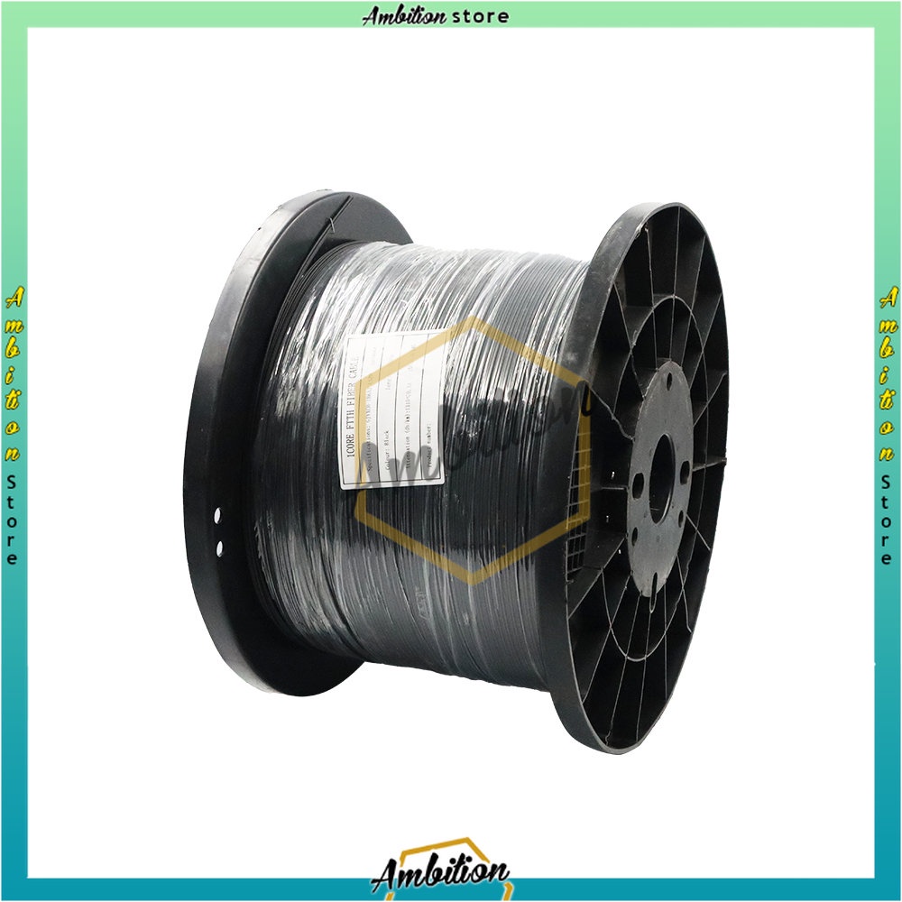[𝕭𝕬𝕽𝖀 𝕮𝕺𝕯] Kabel Fiber Optic Dropcore 1000M 1 core 3 seling
