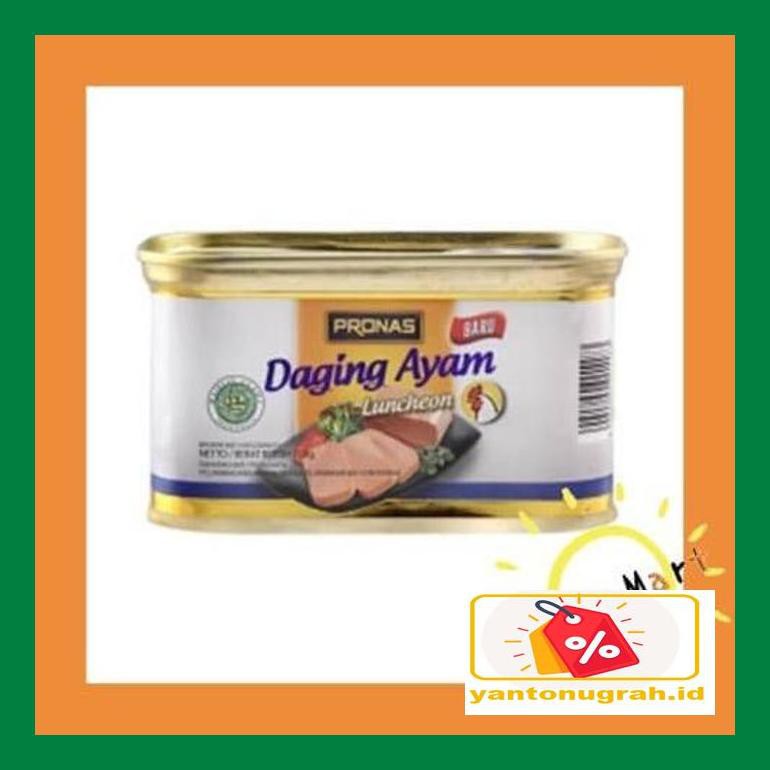 

Ytnksot Pronas Chicken Luncheon Kecil/ Ham Ayam/ Ayam Kaleng 198G Sotyt07