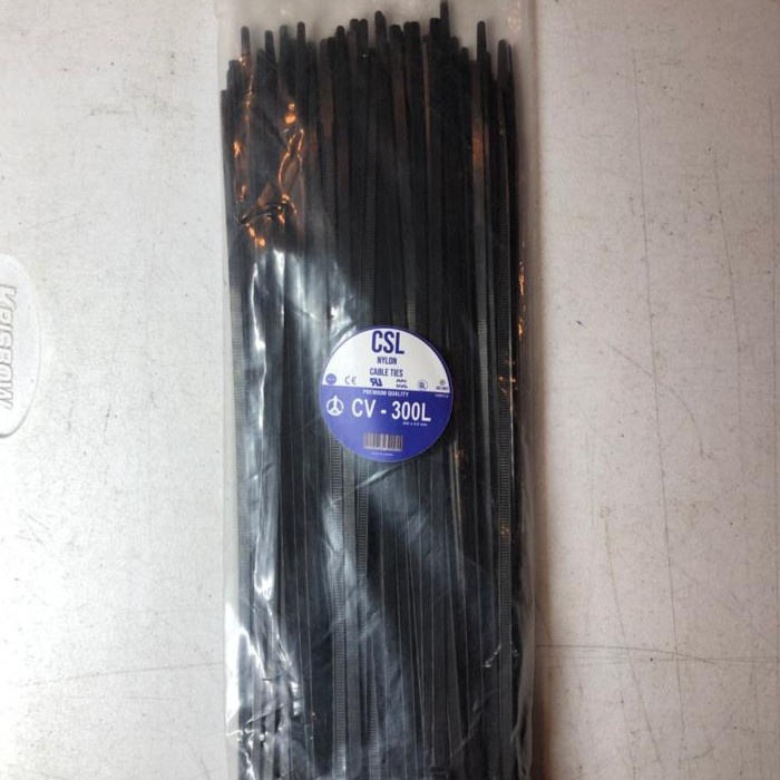 

READY Kabel Ties 30cm 4,8mm Hitam PROMO
