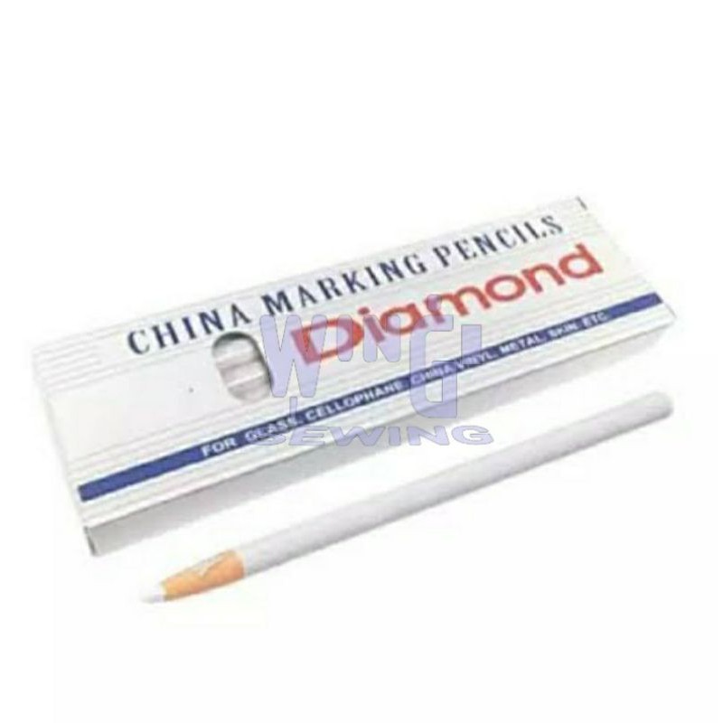 Pensil Pinsil Pencil Diamond Penanda Bahan