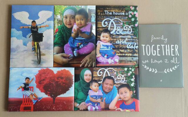 Surabaya Hiasan Dinding 3d No Pigura Kayu Gambar Foto Lukisan Wall Decor / Flower