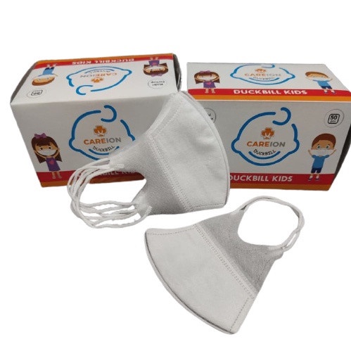 𝗪𝗶𝗻𝗱𝗮 𝗣𝗿𝗮𝗱𝗶𝘁𝗮 Masker Anak Duckbil Duckbill Polos Karakter 50 Pcs Warna Warni Hitam Putih
