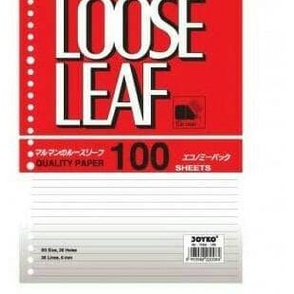 

○ LOOSE LEAF / ISI KERTAS BINDER B5 JOYKO ISI 100 LMBR GROSIR ➪