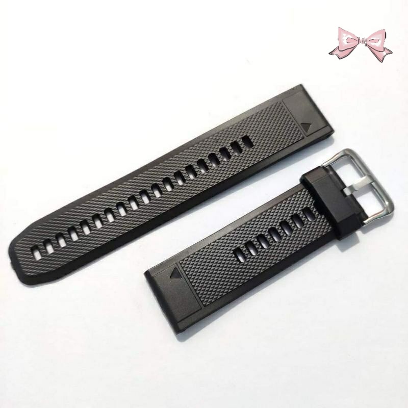 STRAP TALI JAM TANGAN SKMEI 1434 RUBBER TALI JAM SKMEI 1434 WARNA HITAM