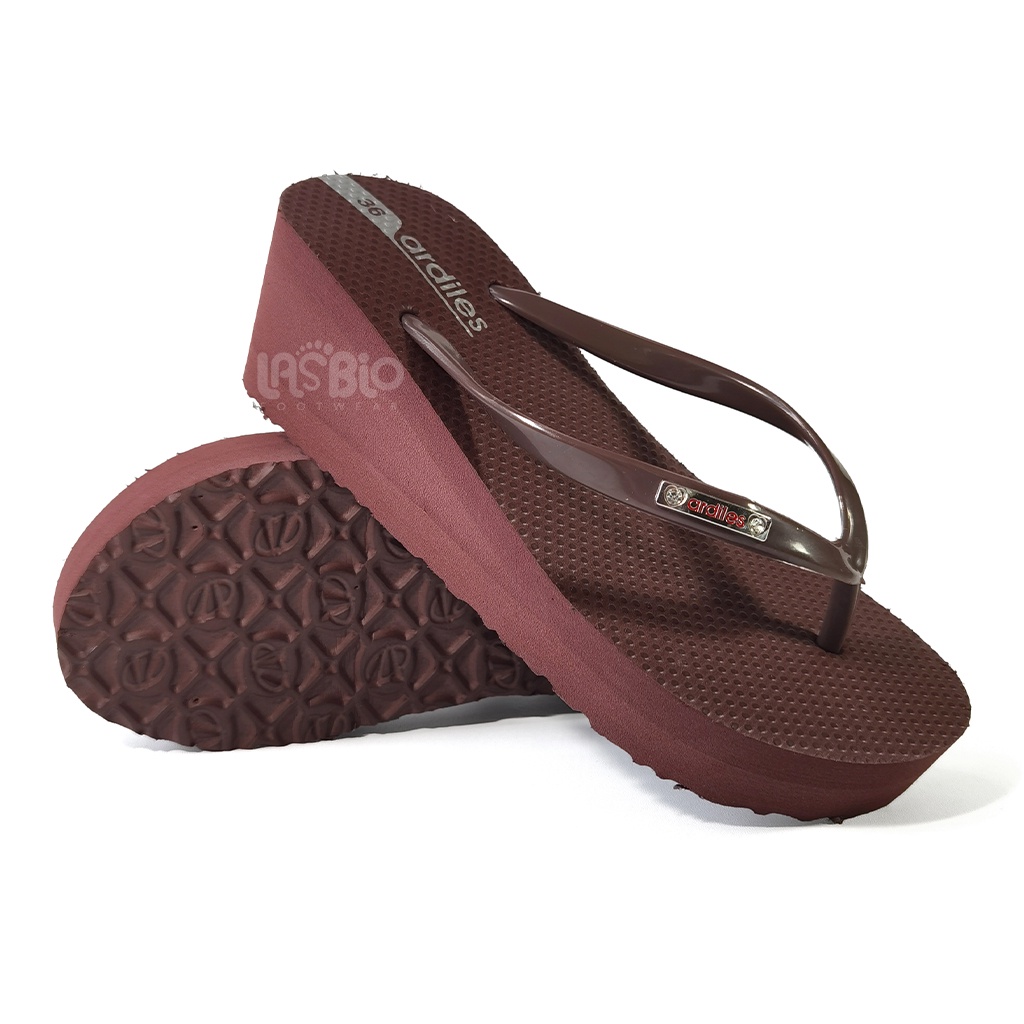 Ardiles Tefiti Sandal Jepit Wedges Kasual Wanita