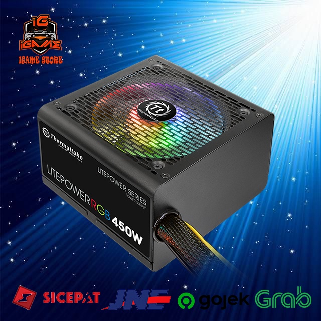 Thermaltake Litepower RGB PSU 450 Watt NAMPOL GAN