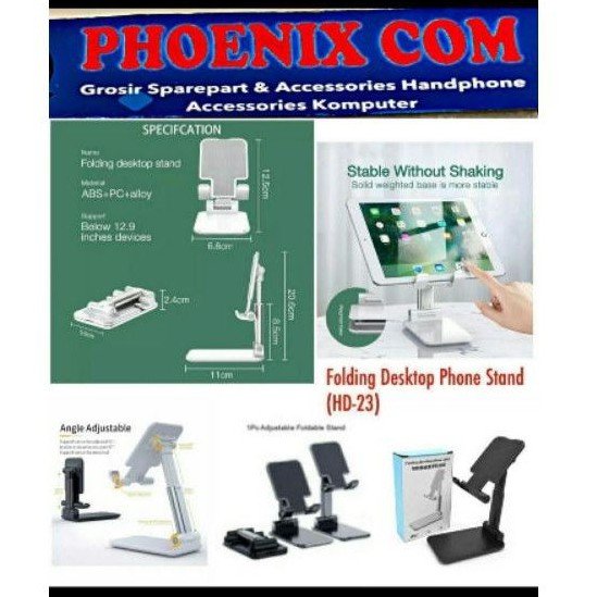 FOLDING DESKTOP PHONE STAND HD-23