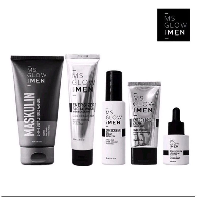MS Glow Men/Paket Basic Men/Maskulin/Sunscreen/MS Men