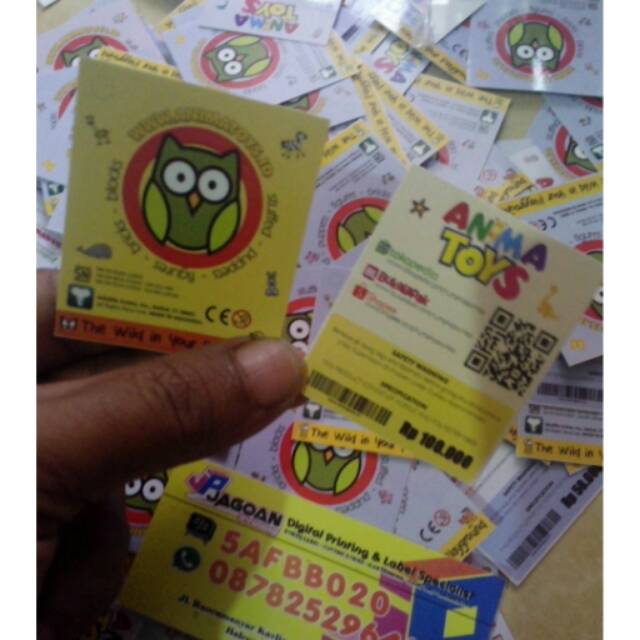 

Hang Tag Aksesoris Cetak Dua Sisi