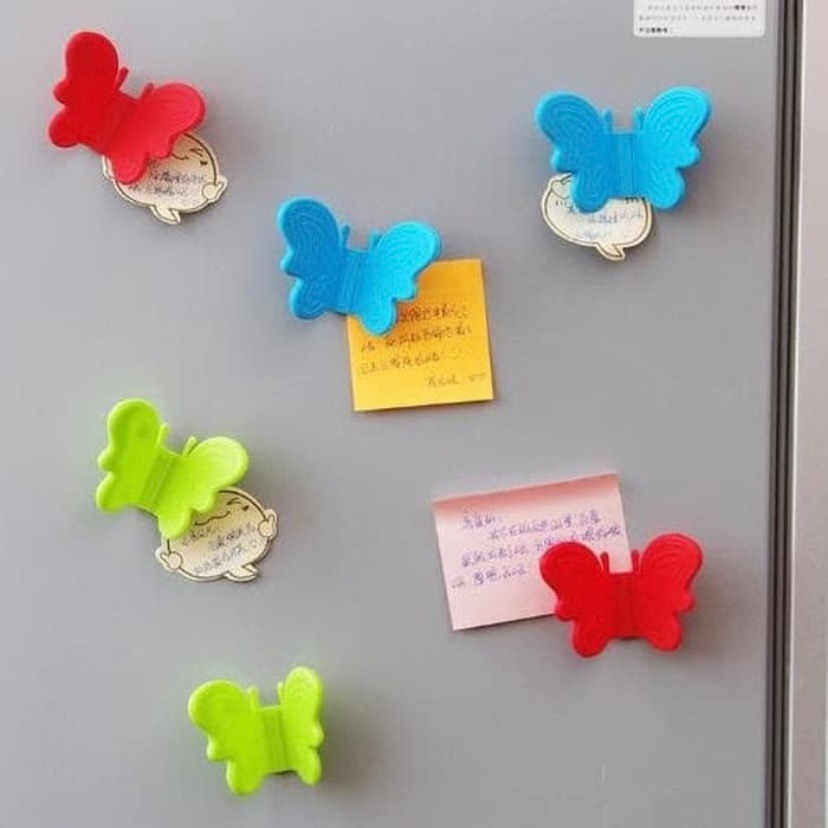 Pemegang Penjepit Panci Anti Panas Silikon Kupu Kupu