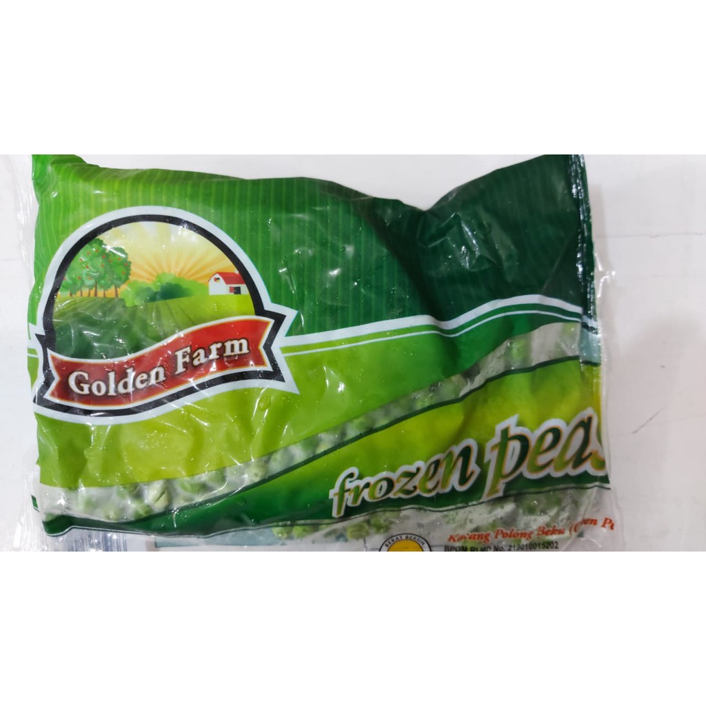 Frozen Pea (Golden Farm) / Kacang Polong Beku 500Gram/ Pack