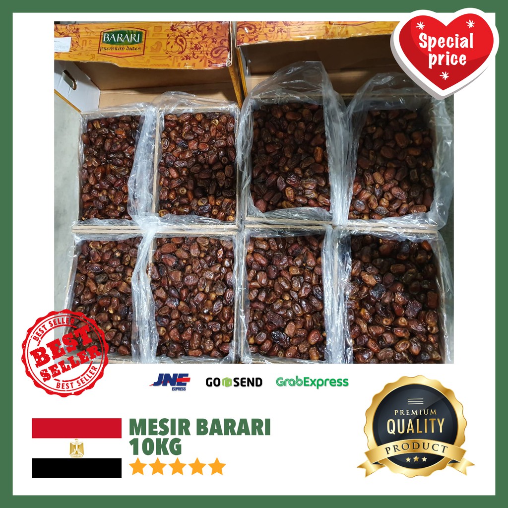

KURMA MESIR BARARI 10kg EGYPT DATES BARARI KURMA MURAH