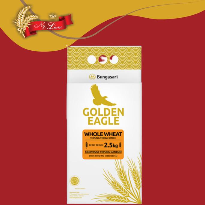 

Golden Eagle Tepung Gandum Whole Wheat 2,5Kg Terbaru