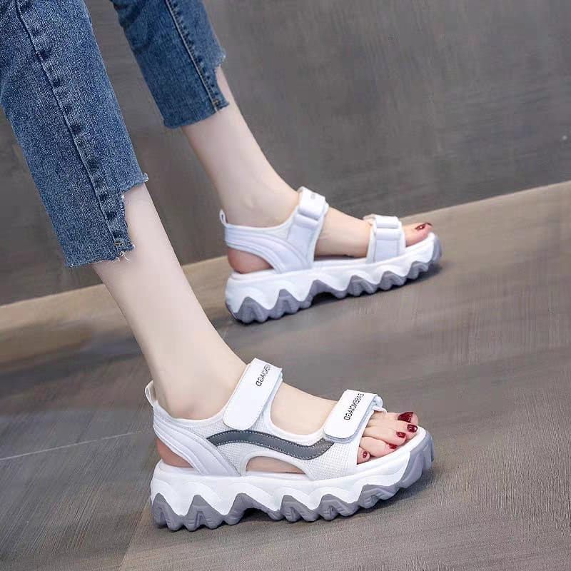 COD Sneakersdaily 2588 Sepatu sandal Wanita Sepatu Tali Gunung Premium