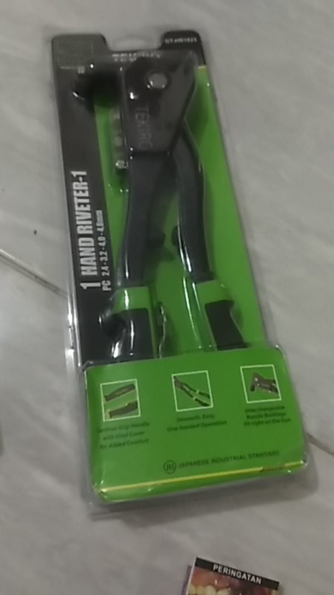 Stang Rivet Tekiro Hand Riveter Ukuran 2-10 Original Termurah Setang Ripet