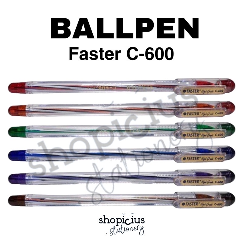

Ballpen Bolpen Pena Pulpen Faster C600 C-600