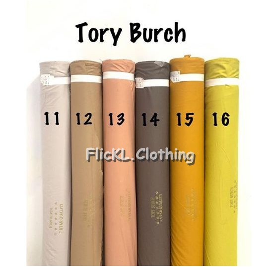 Bahan Kain Torry Burch Jilbab Gamis Muslim Rollan