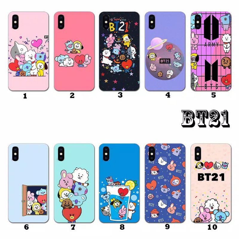 MACARON Case BTS BT21 Xiaomi Redmi Note 9 9s 9pro Redmi 9 4A 5A 6A Redmi Note 7 Note 8
