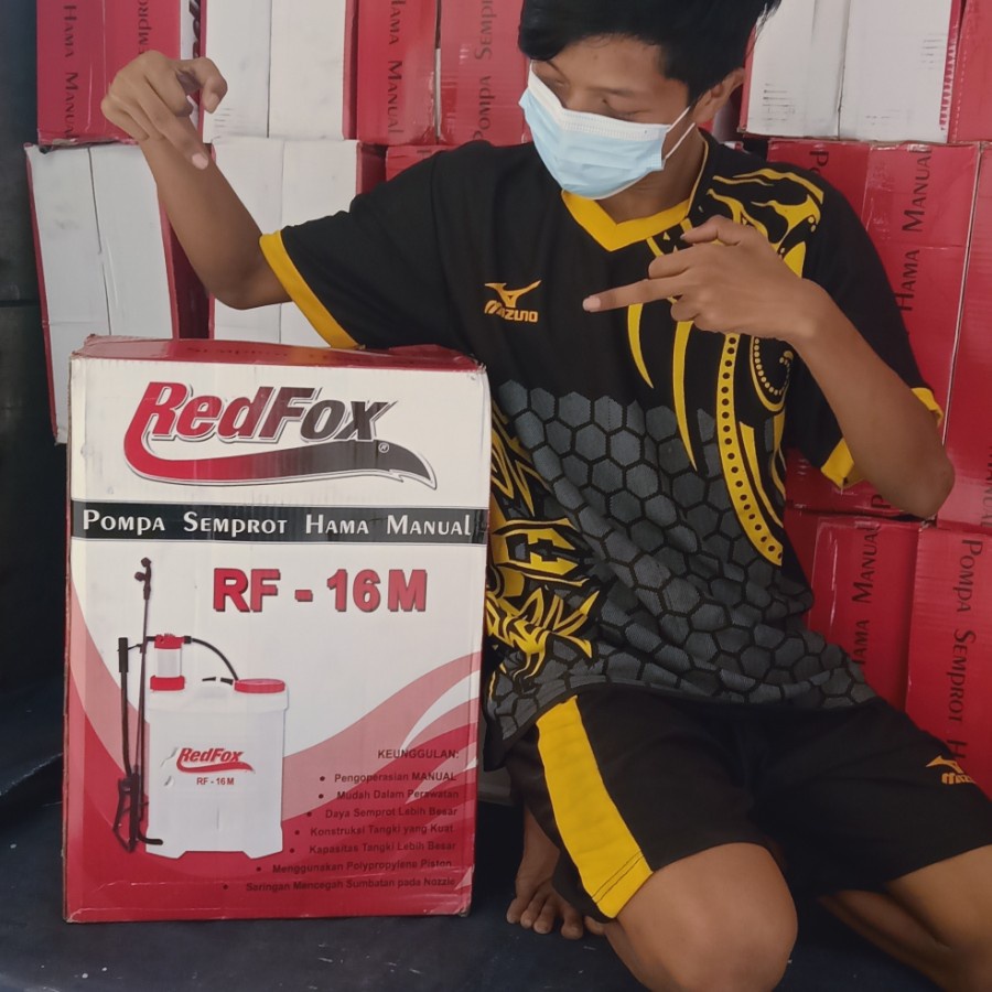 POMPA SEMPROT HAMA MANUAL 16 L TENGKI SEMPROT HAMA POMPA SOLO REDFOX