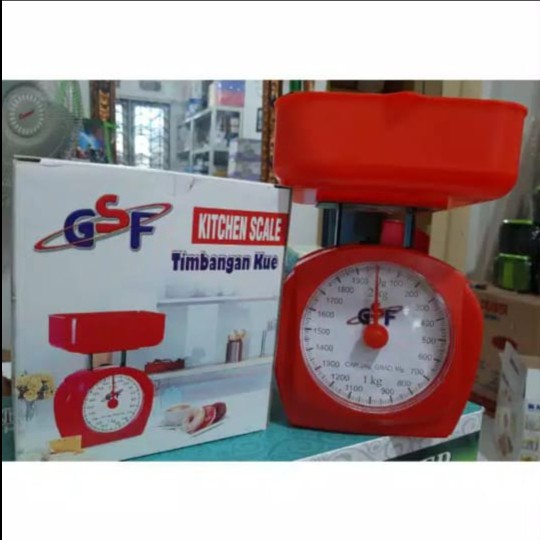 GSF Timbangan Kue Analog 2kg GSF-4016 / Timbangan Mangkok Murah