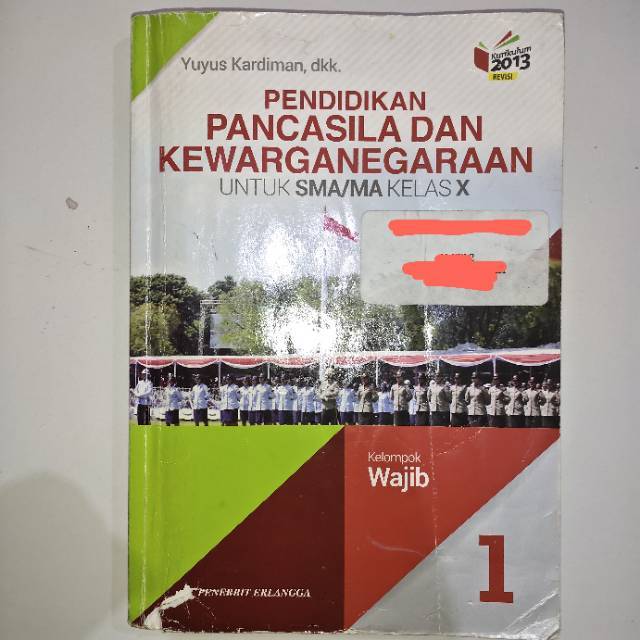 [Bonus Jawaban] Buku Paket PKN Kelas 10 X SMA Kurikulum 2013 REVISI Penerbit Erlangga
