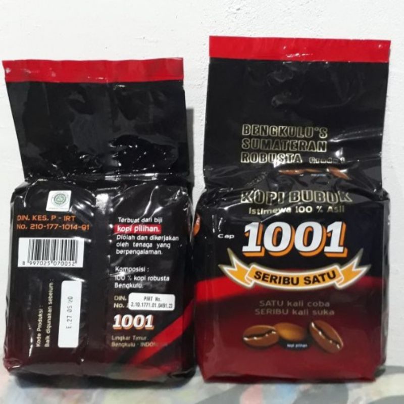 kopi asli Bengkulu 1001 1/2 KG