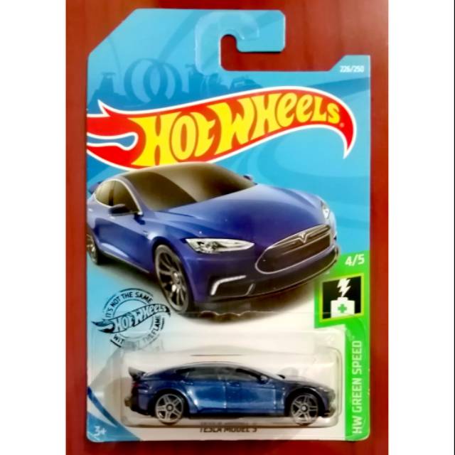 Hot wheels tesla model s
