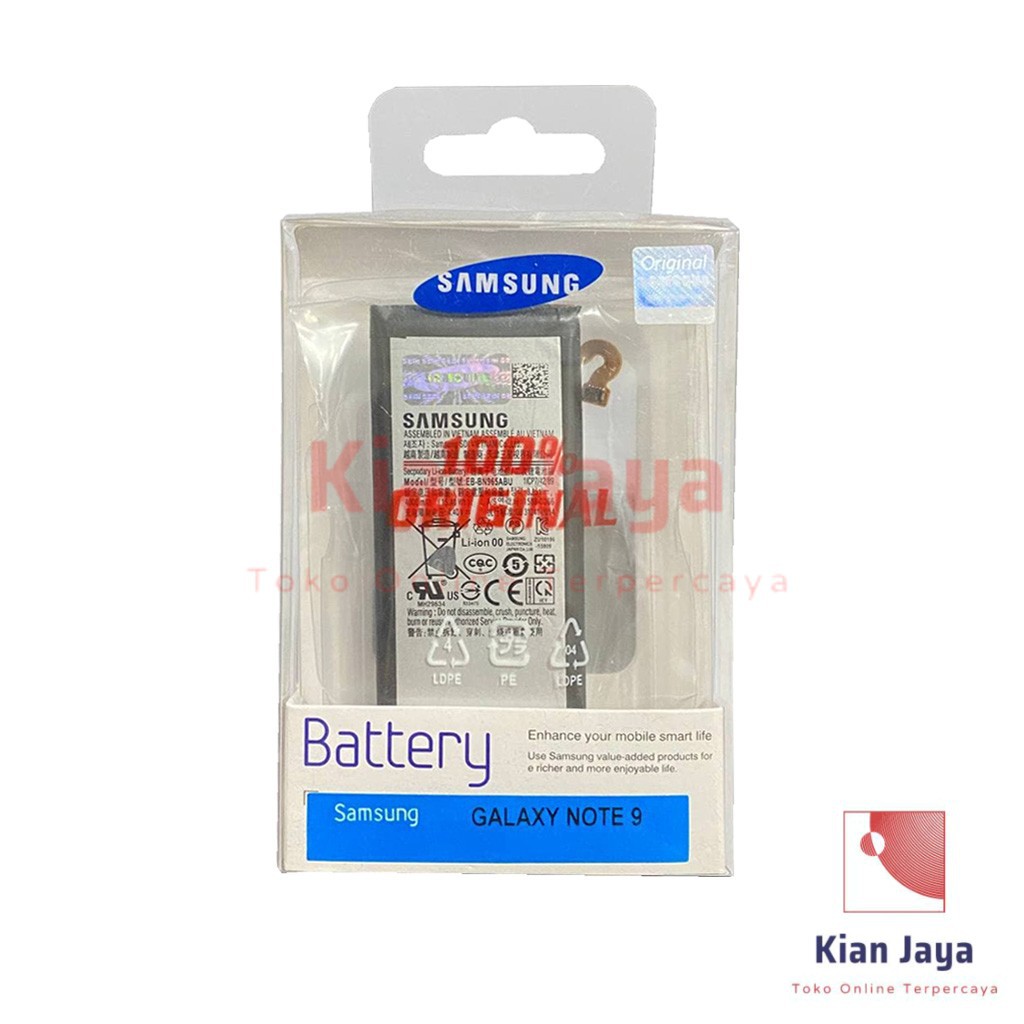 [Garansi 100% Ori] Baterai Samsung Galaxy Note 9 / Batre Batrai Battery Hp EB-BN965ABU Original