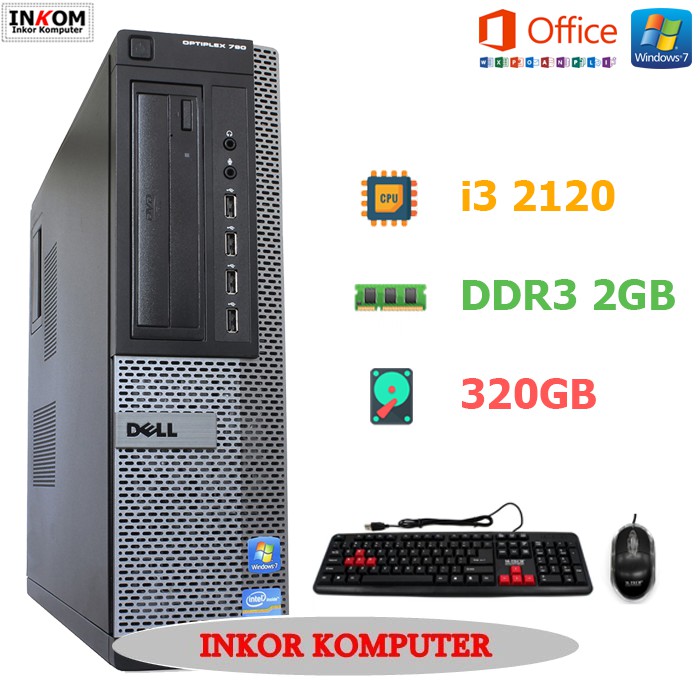 PC Built Up Dell OptiPlex 790 Desktop