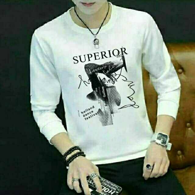 Baju kaos Aditya superior lengan panjang