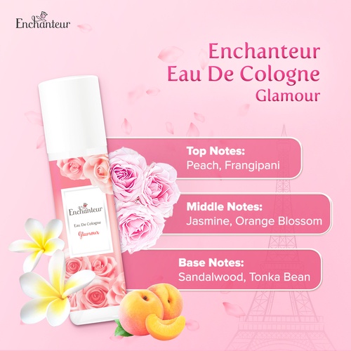 Enchanteur Eau De Cologne Parfum Wanita Glamour