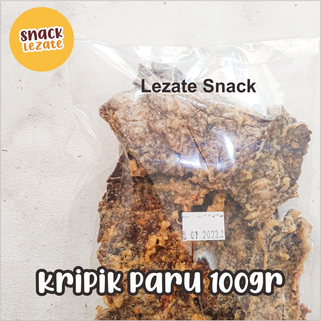 

Kripik Paru Sapi Asli Solo 100gr Murah / Keripik Paru Sapi Super Boyolali Salatiga Renyah Enak WAP SHOP