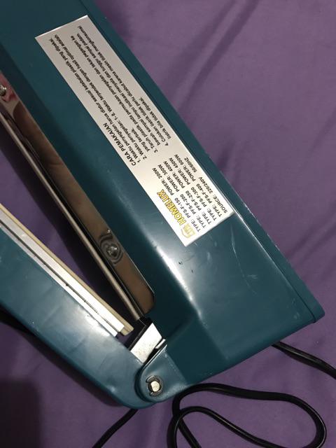 Homelux Impulse Sealer Pfs-200 Alat Mesin Press Plastik 20 Cm
