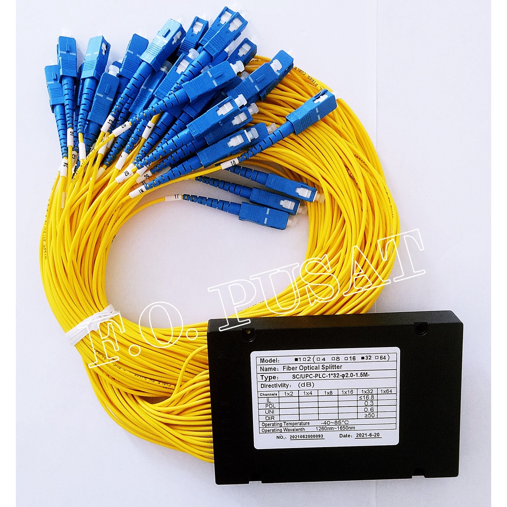 Passive splitter fiber optic MODULAR SC - UPC-MODULAR