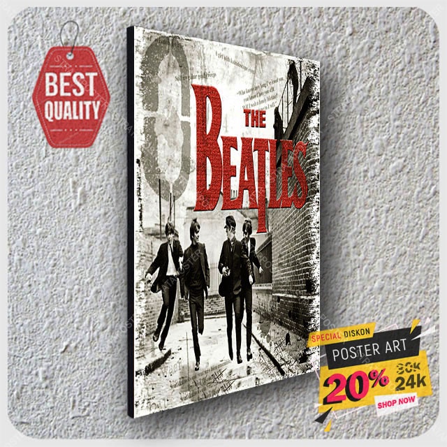 Poster the beatles - Hiasan dinding - Poster vintage - Poster - Pajangan dinding - Poster dinding - Dekorasi dinding - 203075STA
