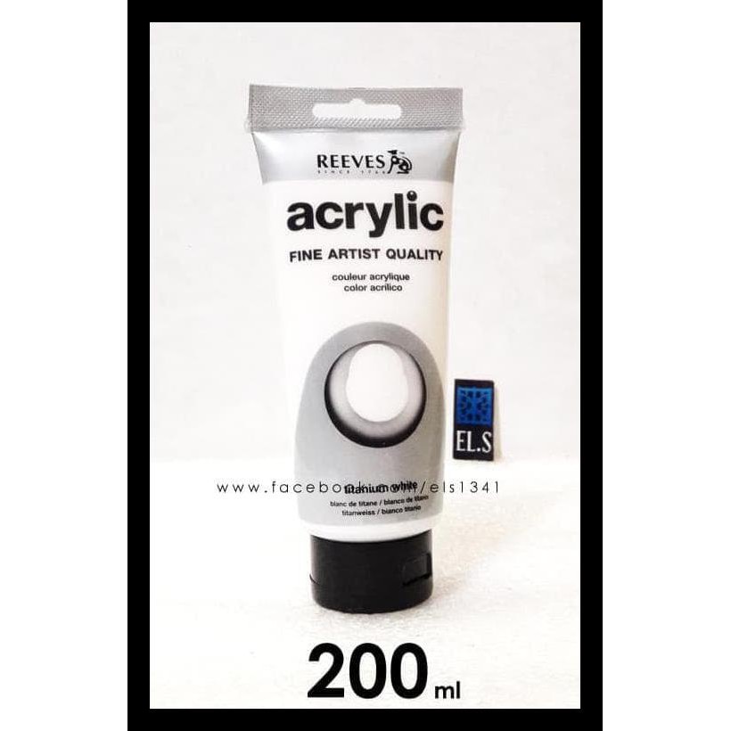 

Diskon Reeves Acrylic 200 Ml - Titanium White Terbaru