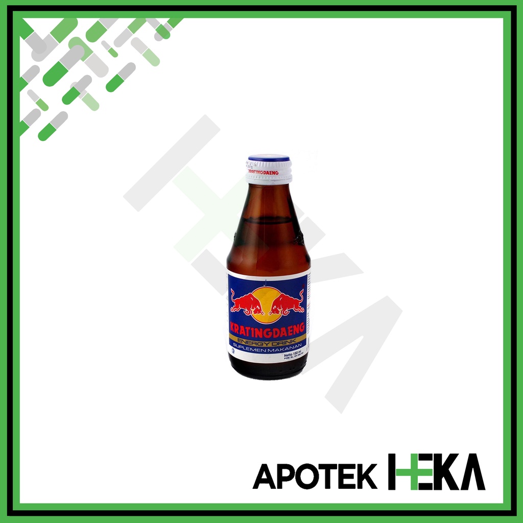 

Kratingdaeng Botol 150 ml Energy Drink Minuman Energi (SEMARANG)