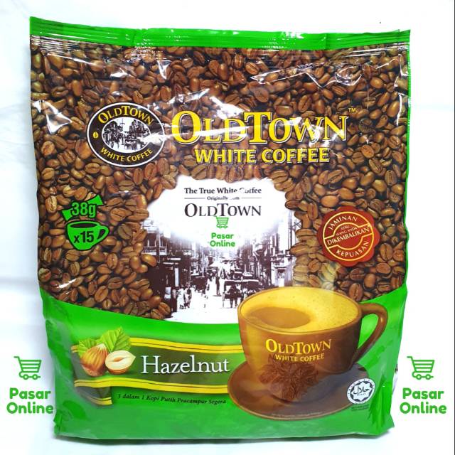 

OLD TOWN HAZELNUT WHITE COFFEE