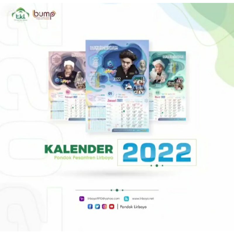 READY KALENDER LIRBOYO 2022 (Bisa Langsung Cek Out)