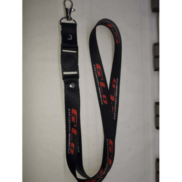 

Sample tali ID card lanyard GSX LOVERS INDONESIA