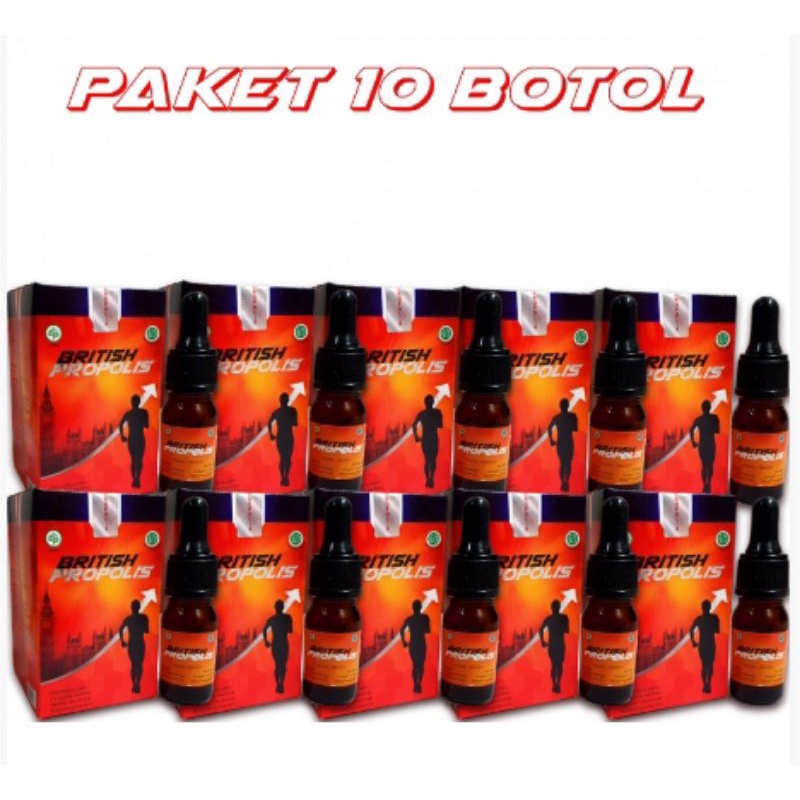 British Propolis Paket 10 Botol