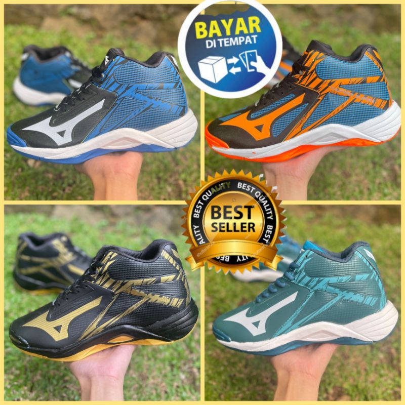 Sepatu Volly Mizuno Thunder Blade - Sepatu Voli Pria - Sepatu Voly Murah - Mizuno Thunder Blade - Se