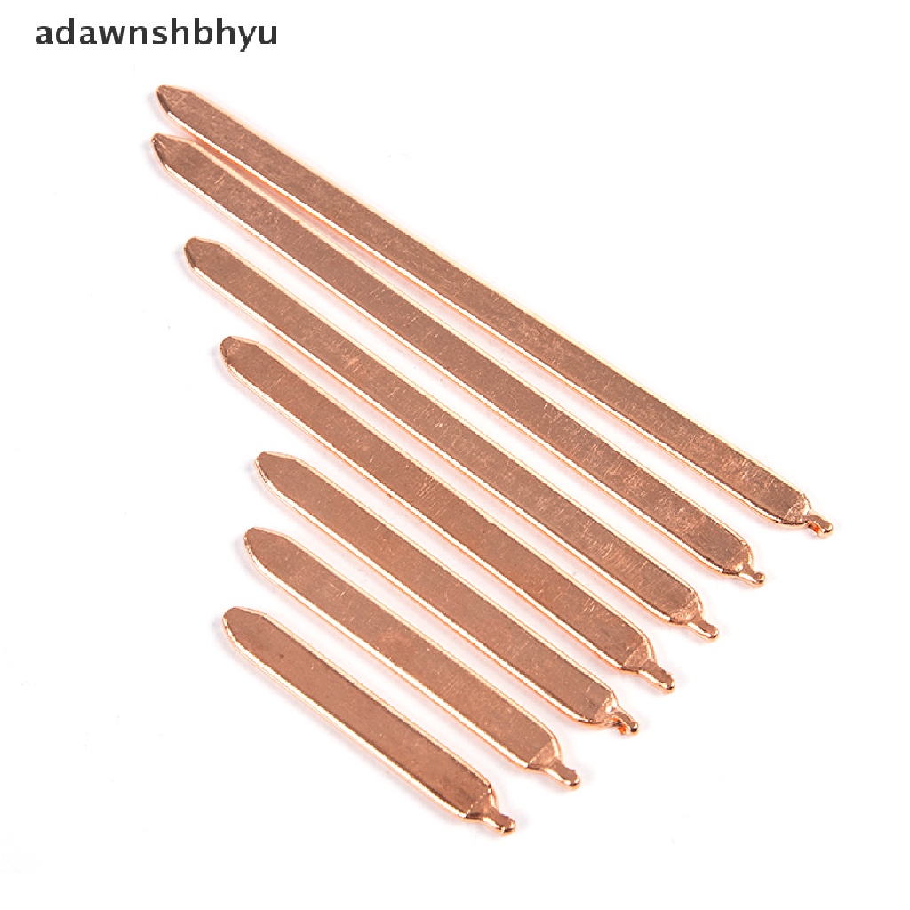 Adawnshbhyu Tabung Tembaga Diy Komputer Laptop Pendingin Notebook Pipa Panas Flat Tube 60mm-150mm