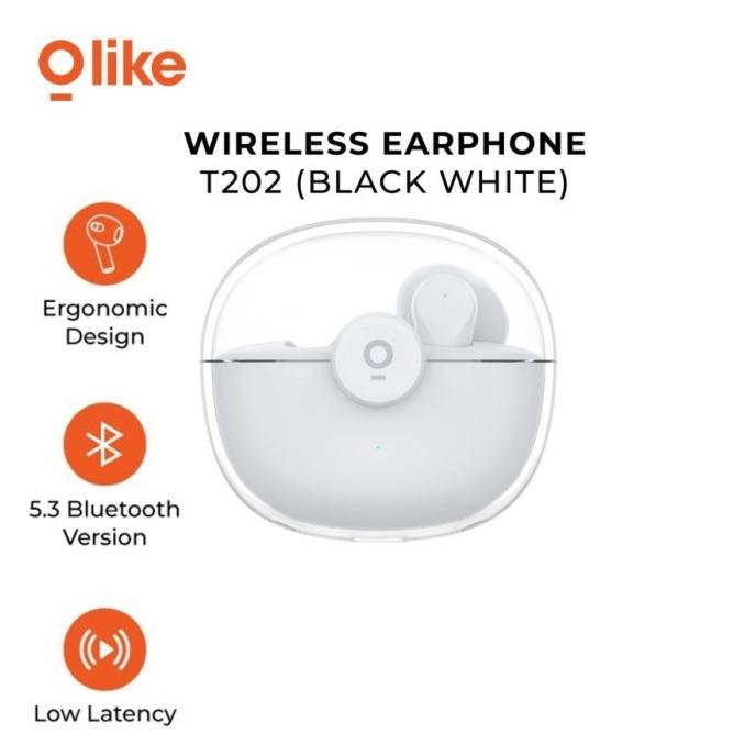 Olike Jelly Pods Wireless Earphones T202 Garansi Resmi
