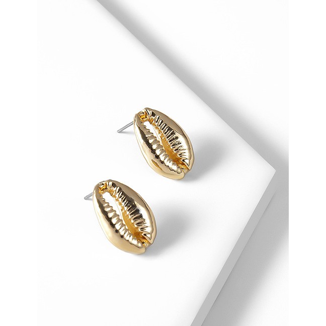 LRC Anting Tusuk Fashion Single Shell Earring F35806