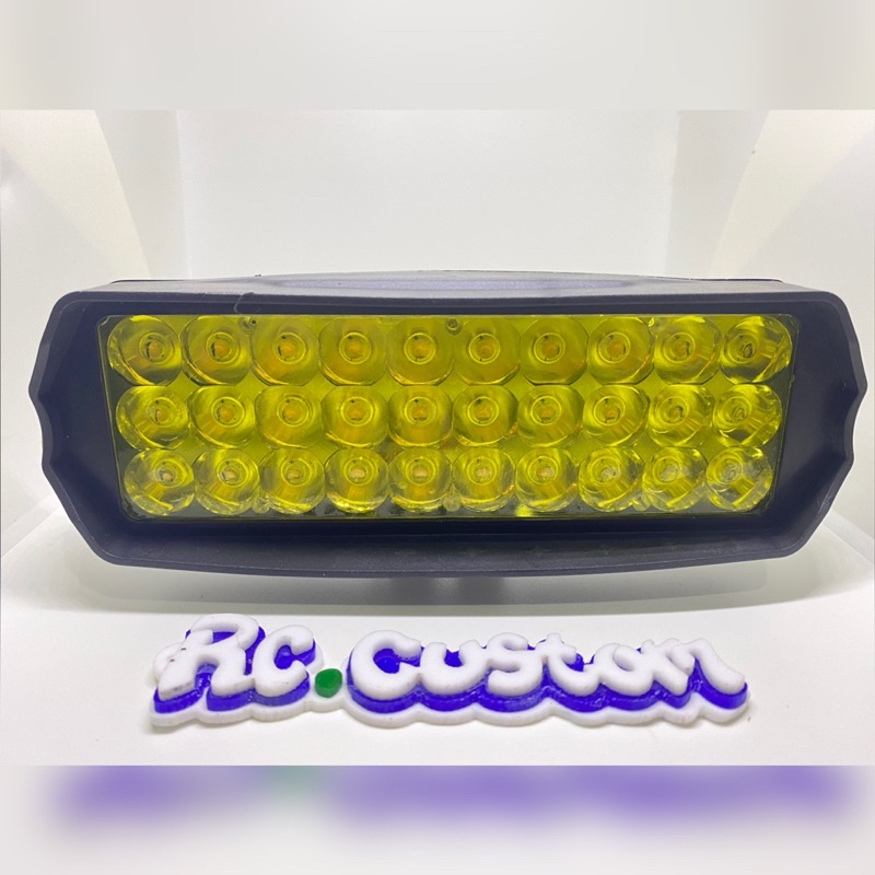 lampu tembak cree cwl 30 mata 3000k lampu sorot offroad motor mobil foglamp tembus kabut dan hujan