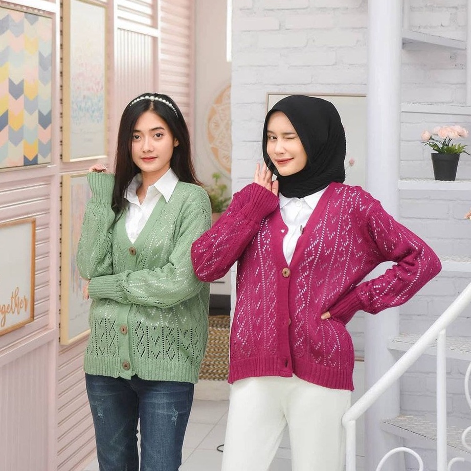 Nara Grosir - Una Outer l Sweater Polos l Sweater Pria dan Wanita