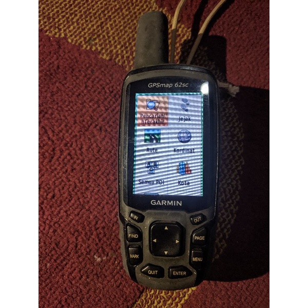 GARMIN GPS MAP 62SC
