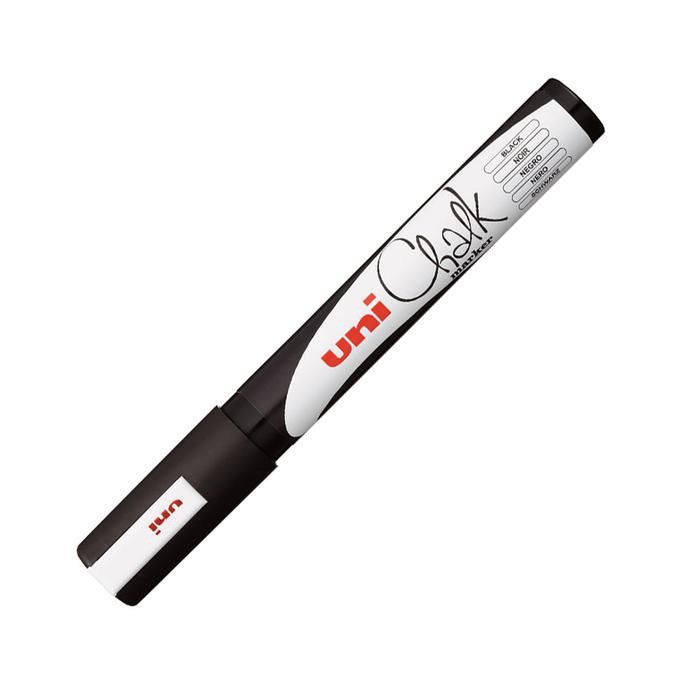 

DISKON UNI Chalk Marker PWE-5M Marker Pen (Medium Point) - Hitam