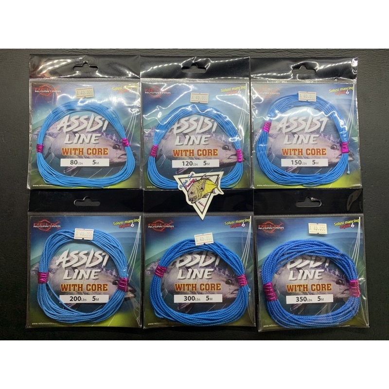 ASSIST KEVLAR LINE WITH CORE BLUE RELIX NUSANTARA